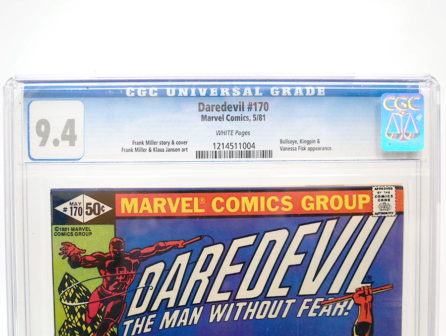 Daredevil #170 Cover B CGC 9.4