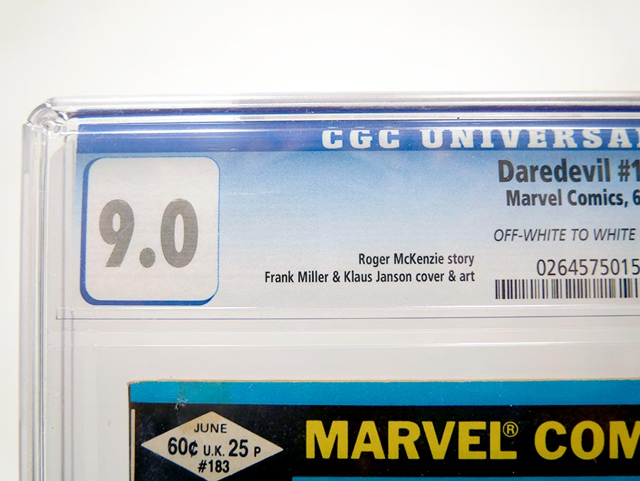 Daredevil #183 Cover D CGC 9.0