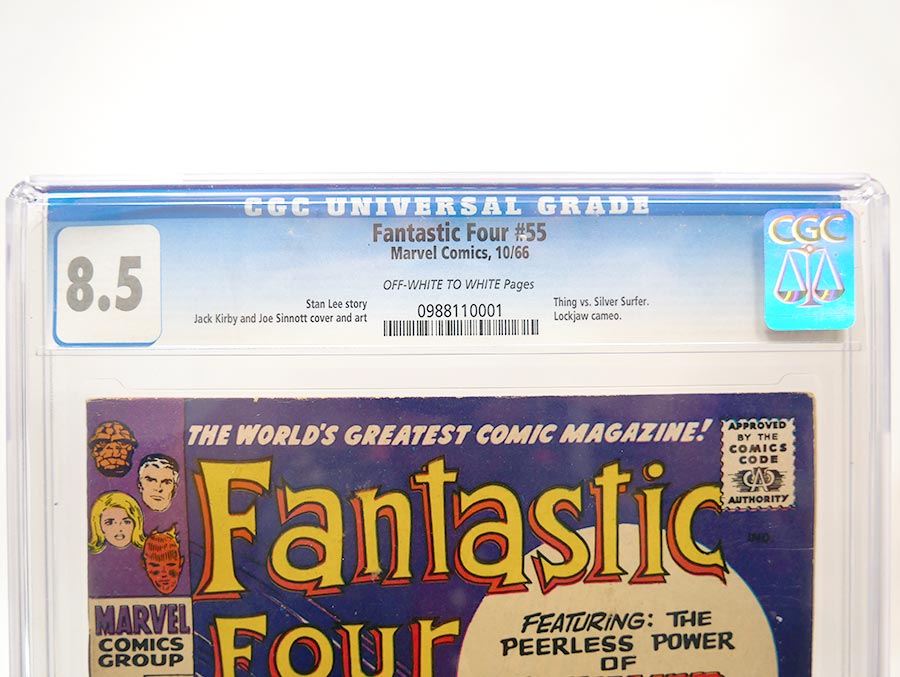 Fantastic Four #55 Cover B CGC 8.5