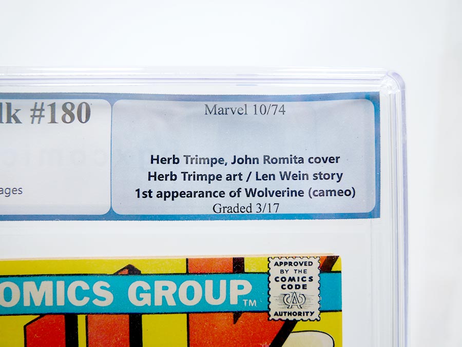 Incredible Hulk #180 Cover F Regular Edition PGX 8.0