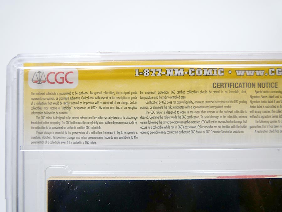 Infinity Gauntlet #1 Cover E CGC Signature Series 9.2 Signed by George Perez