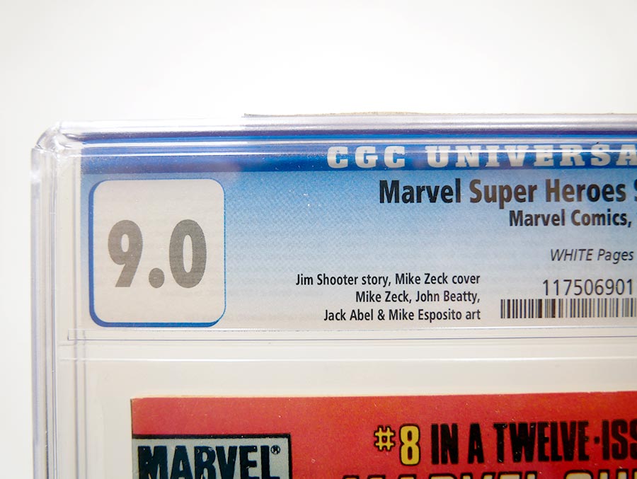 Marvel Super-Heroes Secret Wars #8 Cover L CGC 9.0