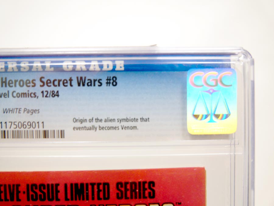 Marvel Super-Heroes Secret Wars #8 Cover L CGC 9.0