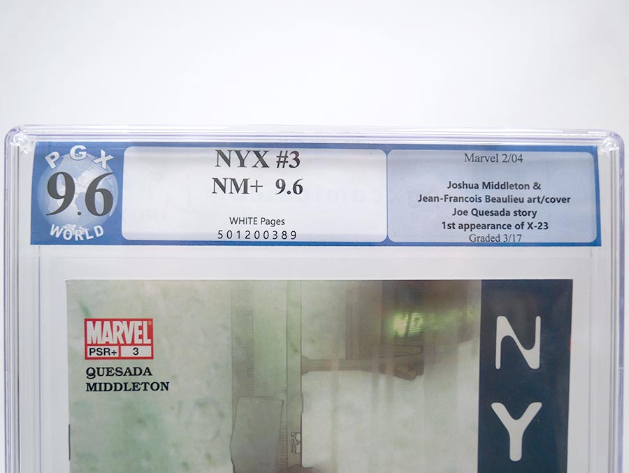 NYX #3 Cover D PGX 9.6
