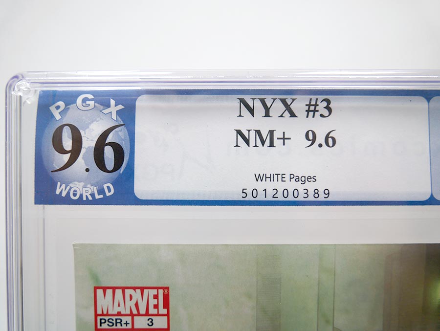 NYX #3 Cover D PGX 9.6