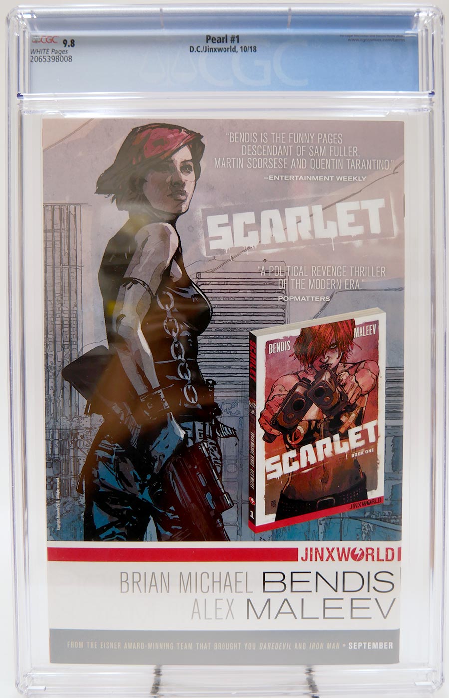 Pearl #1 Cover D Regular Michael Gaydos Cover CGC 9.8