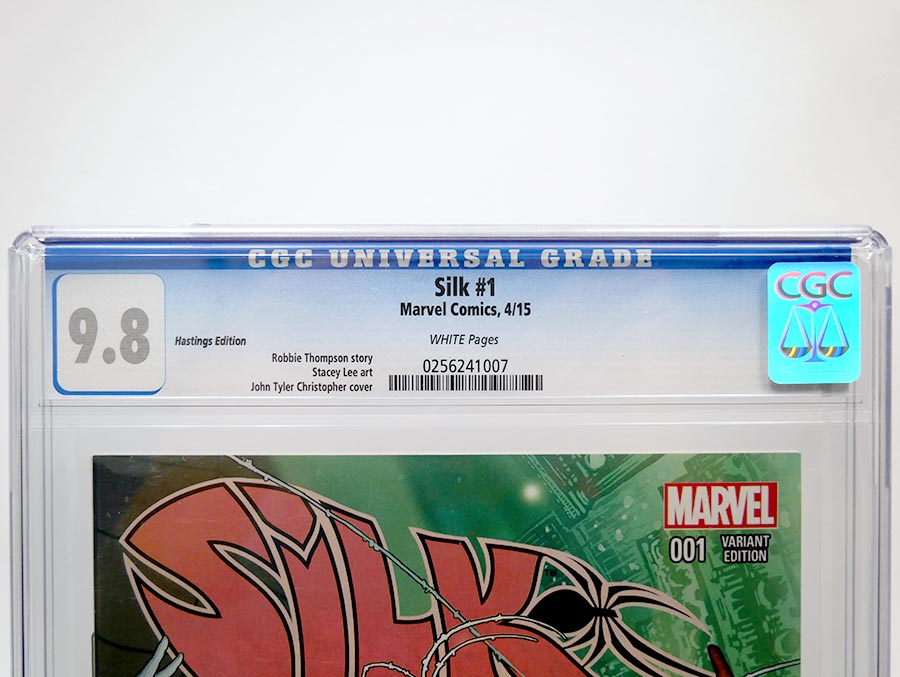 Silk #1 Cover F John Tyler Christopher Hastings Variant Cover CGC 9.8