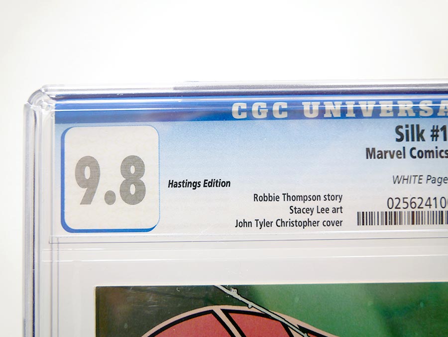Silk #1 Cover F John Tyler Christopher Hastings Variant Cover CGC 9.8