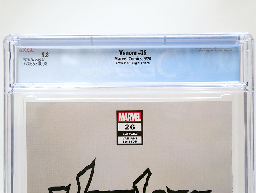 Venom Vol 4 #26 Cover J Peach Momoko Virgin Comic Mint Variant Cover CGC 9.8