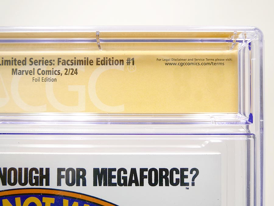 Wolverine By Claremont & Miller #1 Facsimile Edition Cover I CGC Signature Series 9.8 Signed by Joe Rubinstein Variant Frank Miller Foil Cover