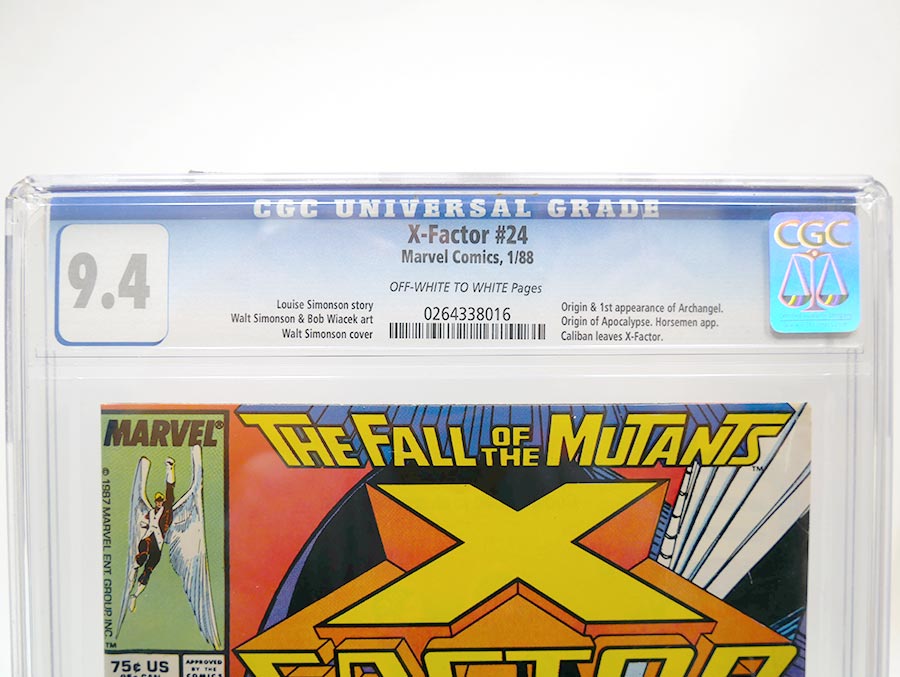 X-Factor #24 Cover B CGC 9.4