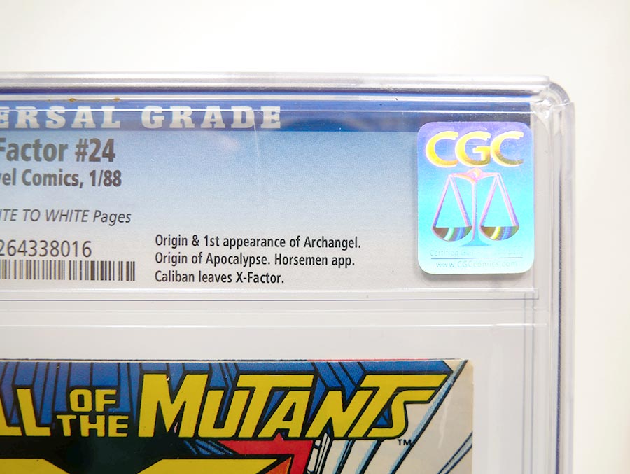 X-Factor #24 Cover B CGC 9.4