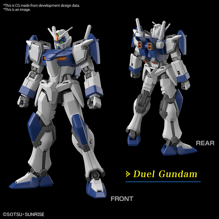 Gundam High Grade Universal Century 1/144 Kit #252 - Cosmic Era - Duel Blitz Gundam