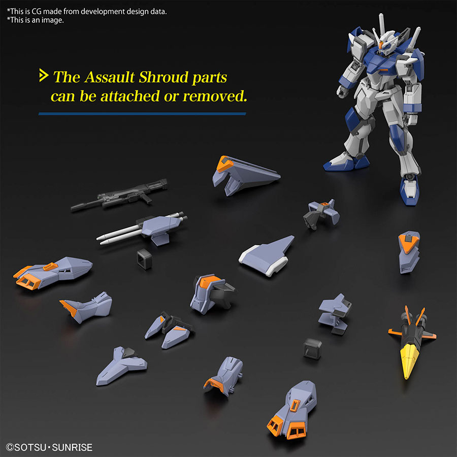 Gundam High Grade Universal Century 1/144 Kit #252 - Cosmic Era - Duel Blitz Gundam