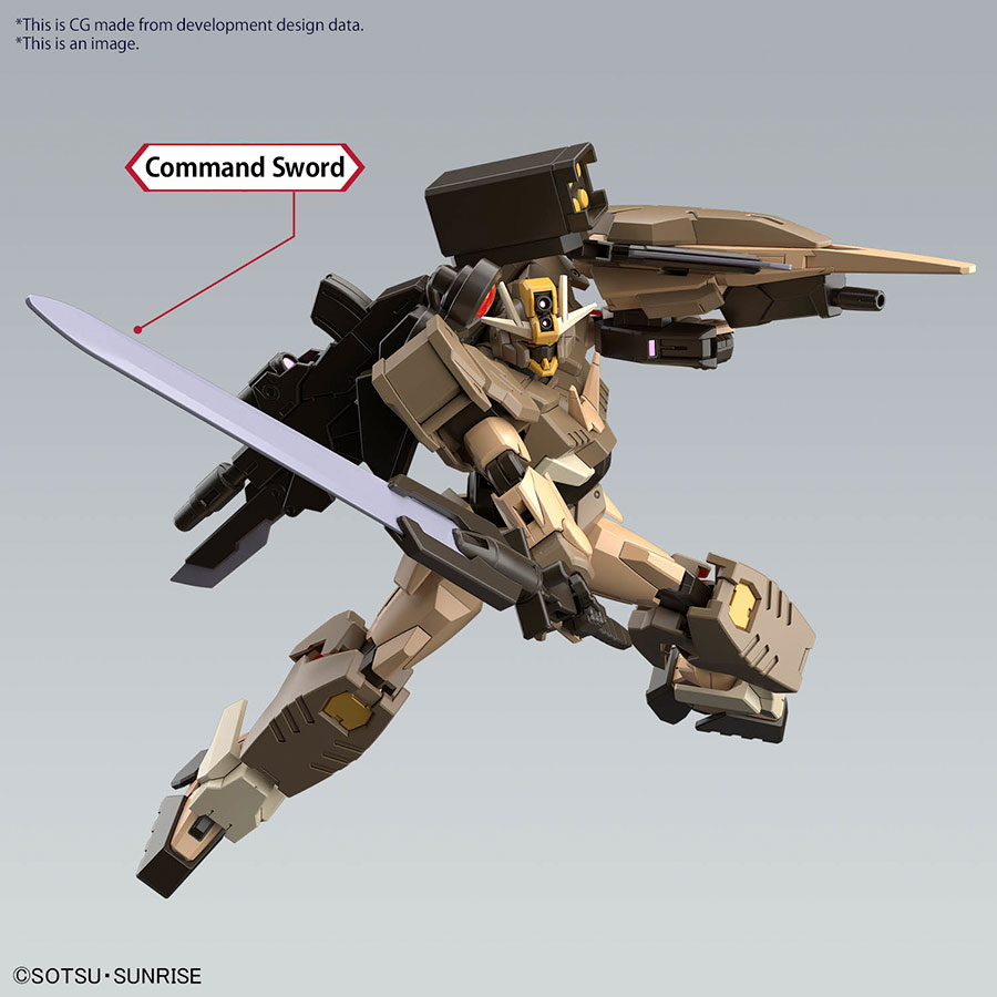 Gundam Build Metaverse Kit #10 High Grade 1/144 Gundam 00 Command Qan[T] Desert Type