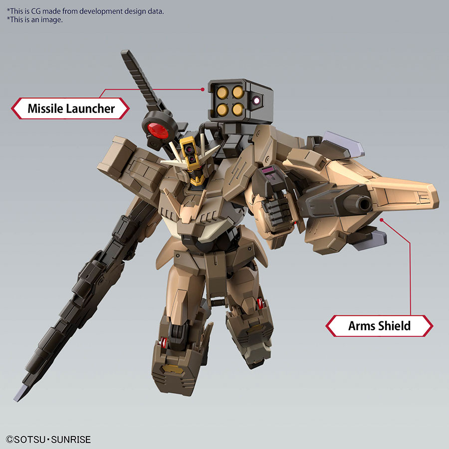 Gundam Build Metaverse Kit #10 High Grade 1/144 Gundam 00 Command Qan[T] Desert Type
