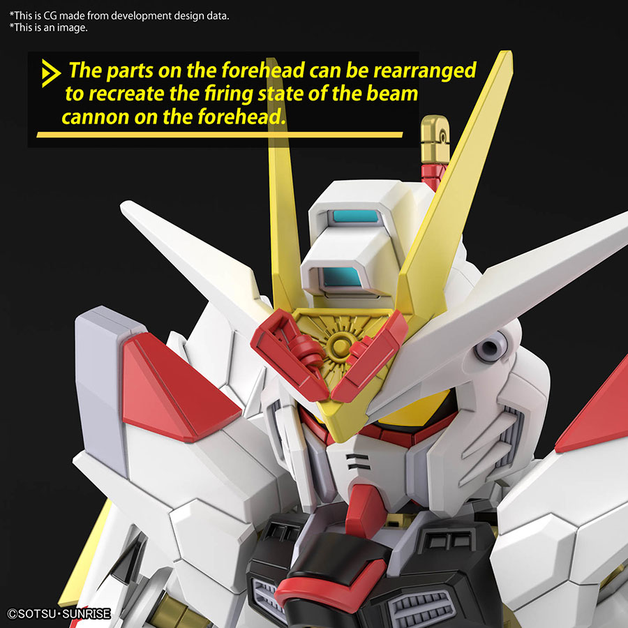 SD Gundam Cross Silhouette Kit #21 Mighty Strike Freedom Gundam