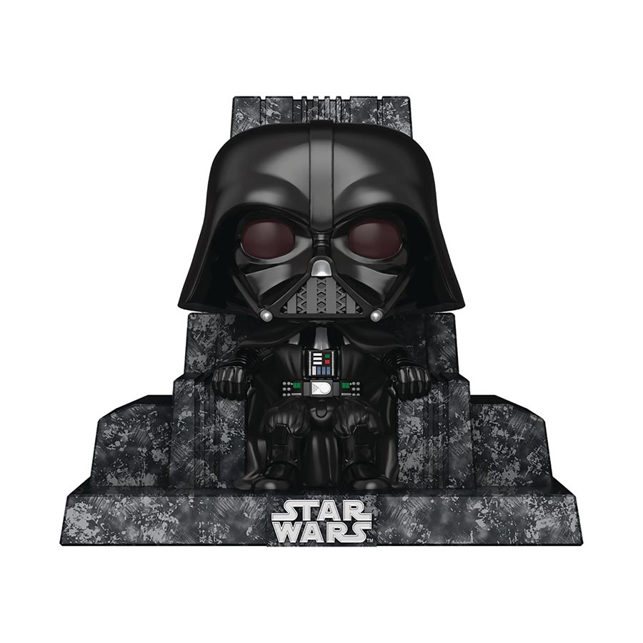 POP Deluxe Star Wars Darth Vader On Throne Vinyl Bobble Head