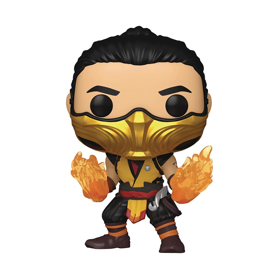 POP Games Mortal Kombat 1 Scorpion Vinyl Figure