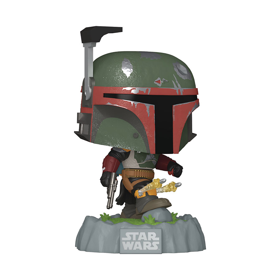 POP Star Wars Fett Legacy Boba Fett With Knee Rockets Vinyl Bobble Head