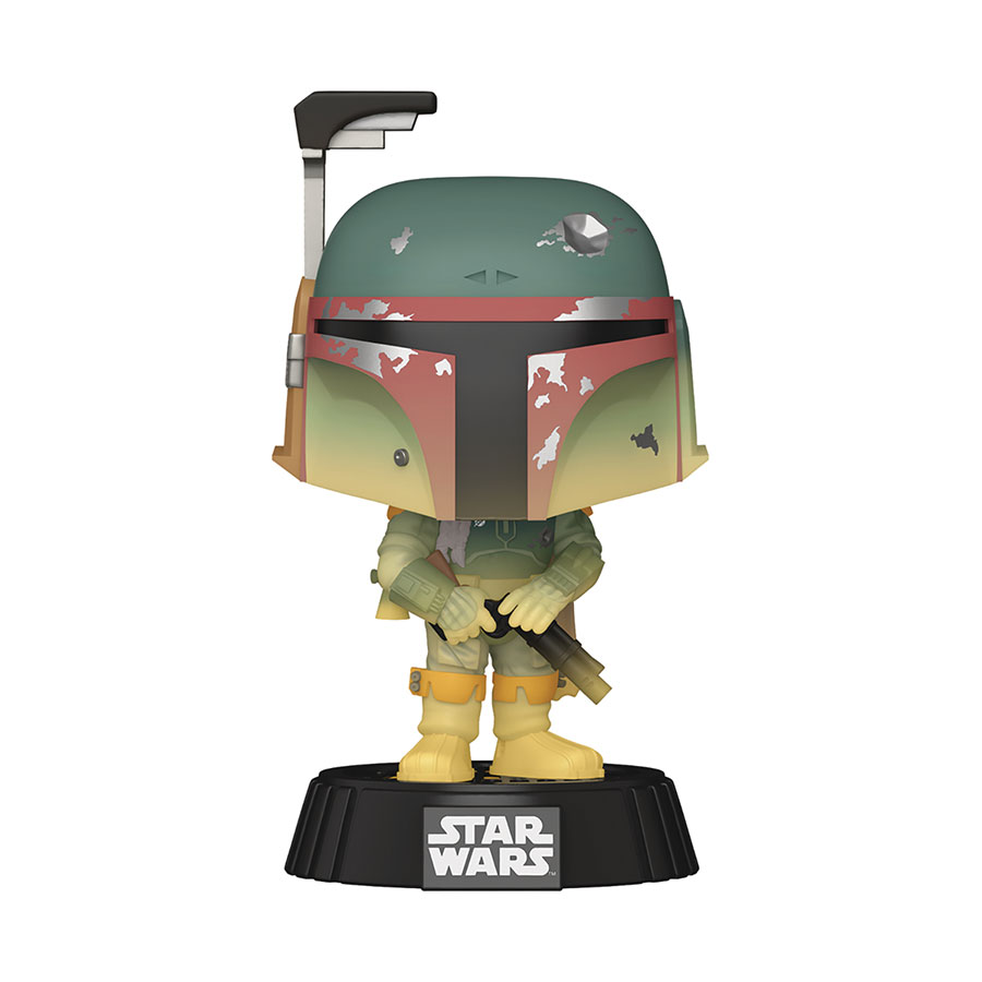 POP Star Wars Fett Legacy Boba Fett With Rifle Glow-In-The-Dark Vinyl Bobble Head