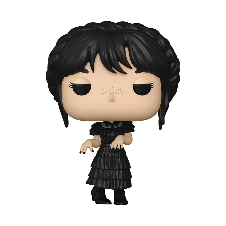 POP Television Wednesday Rave-n Dance Wednesday Addams Vinyl Figure
