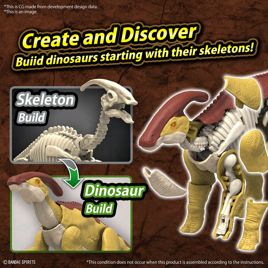 Plannosaurus Plastic Model Kit #09 Parasaurolophus