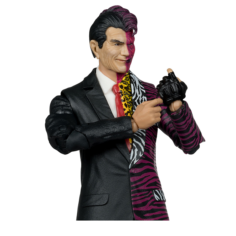 DC Multiverse Batman Forever Nightmare Bat Build-A-Figure Two-Face 7-Inch Action Figure