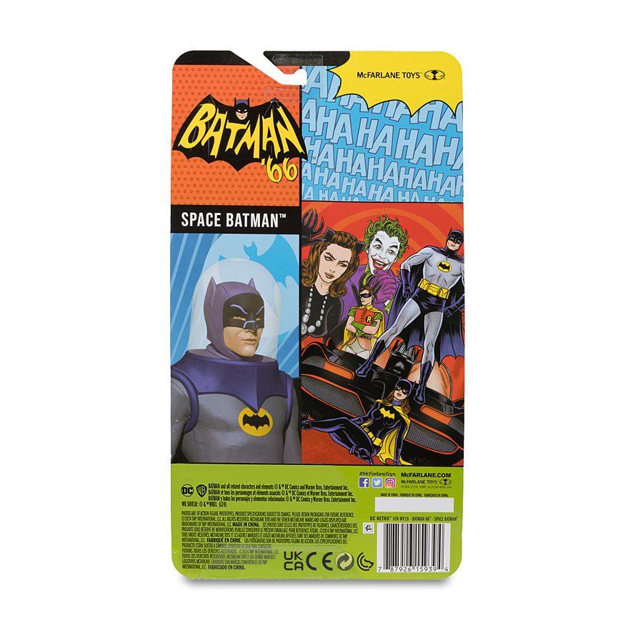 DC Retro 66 Batman Classic TV Series Space Batman 6-Inch Action Figure