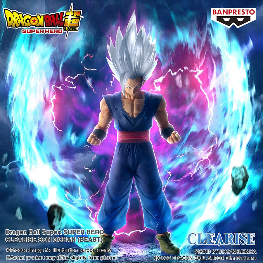 Dragon Ball Super Super Hero Clearise Son Gohan Beast PVC Figure