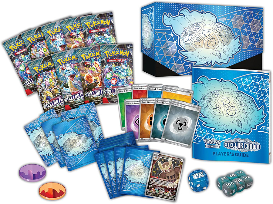 Pokemon Scarlet And Violet Stellar Crown Elite Trainer Box