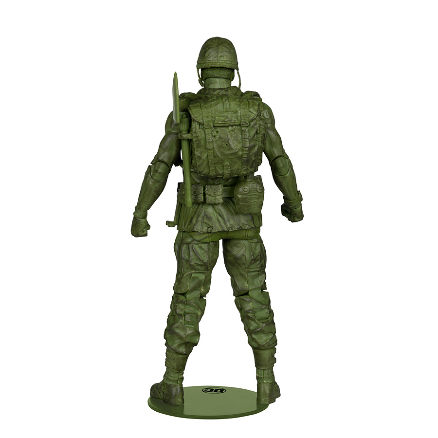 DC Multiverse McFarlane Collector Edition Wave 5 Sgt Rock McFarlane Platinum Edition Chase 7-Inch Action Figure
