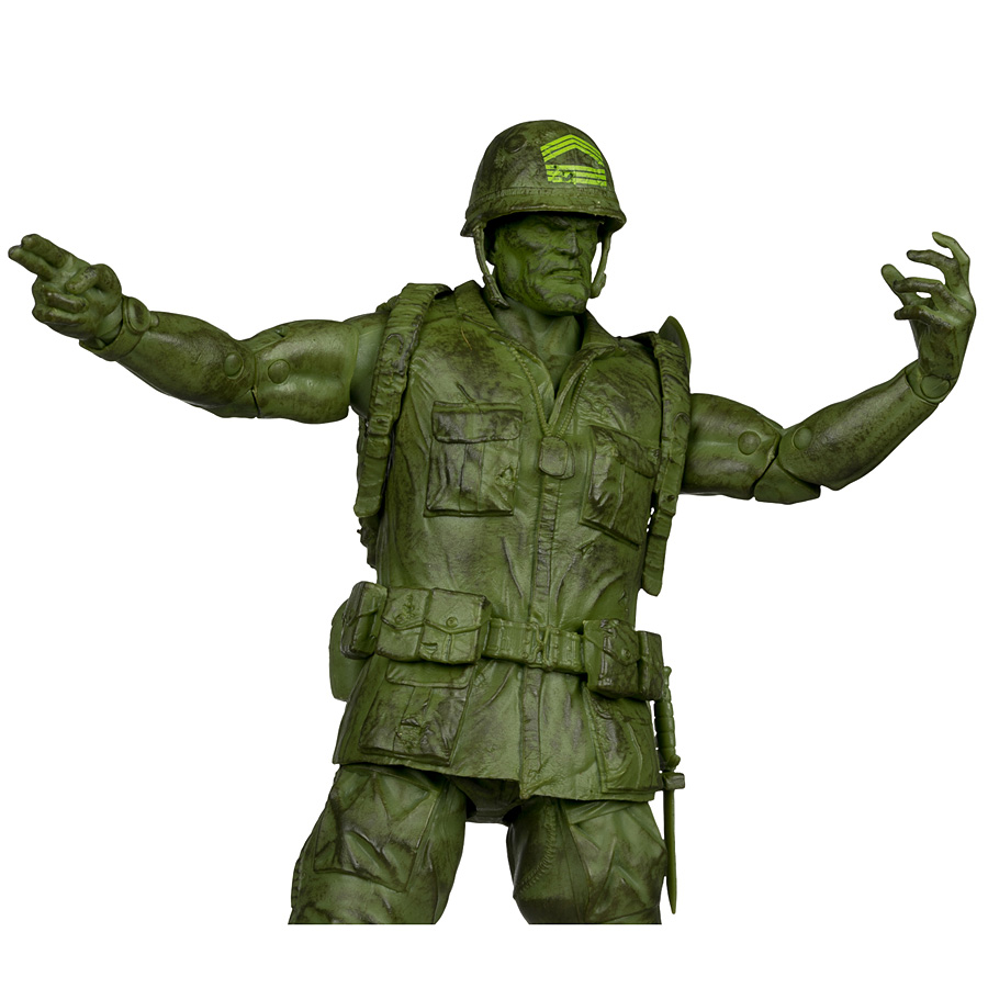 DC Multiverse McFarlane Collector Edition Wave 5 Sgt Rock McFarlane Platinum Edition Chase 7-Inch Action Figure