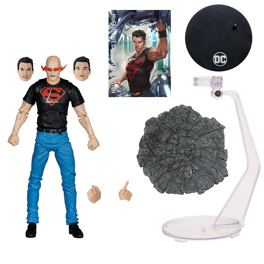DC Multiverse McFarlane Collector Edition Wave 5 Conner Kent McFarlane Platinum Edition Chase 7-Inch Action Figure