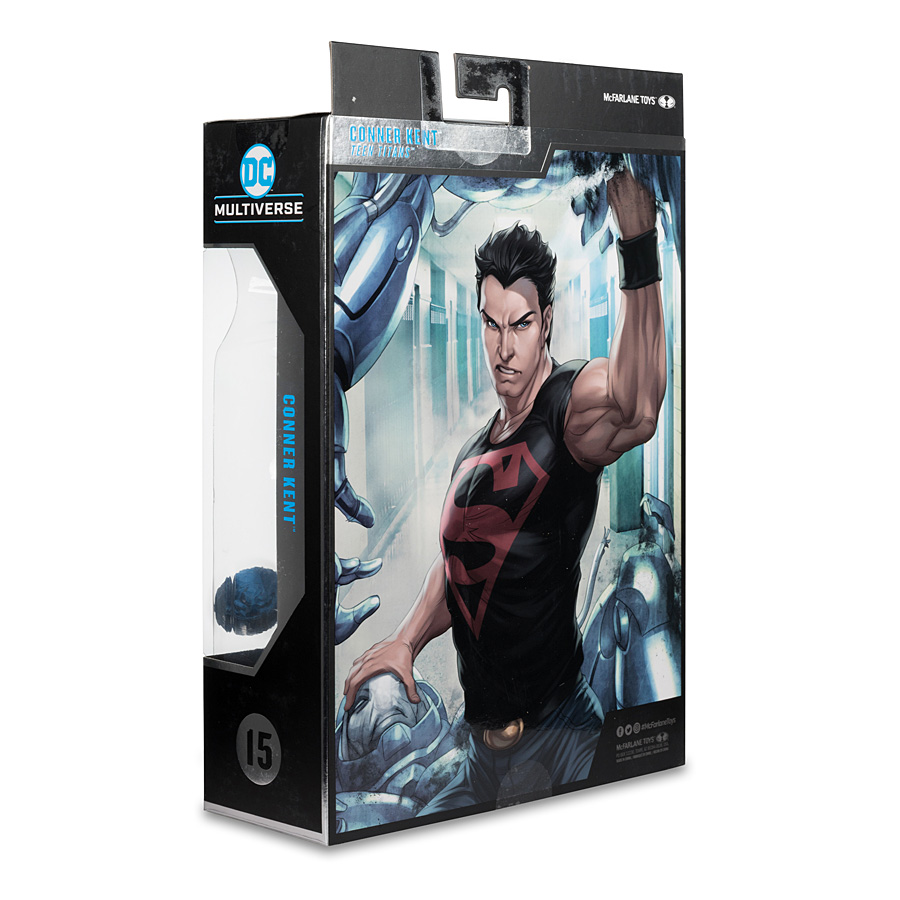 DC Multiverse McFarlane Collector Edition Wave 5 Conner Kent McFarlane Platinum Edition Chase 7-Inch Action Figure