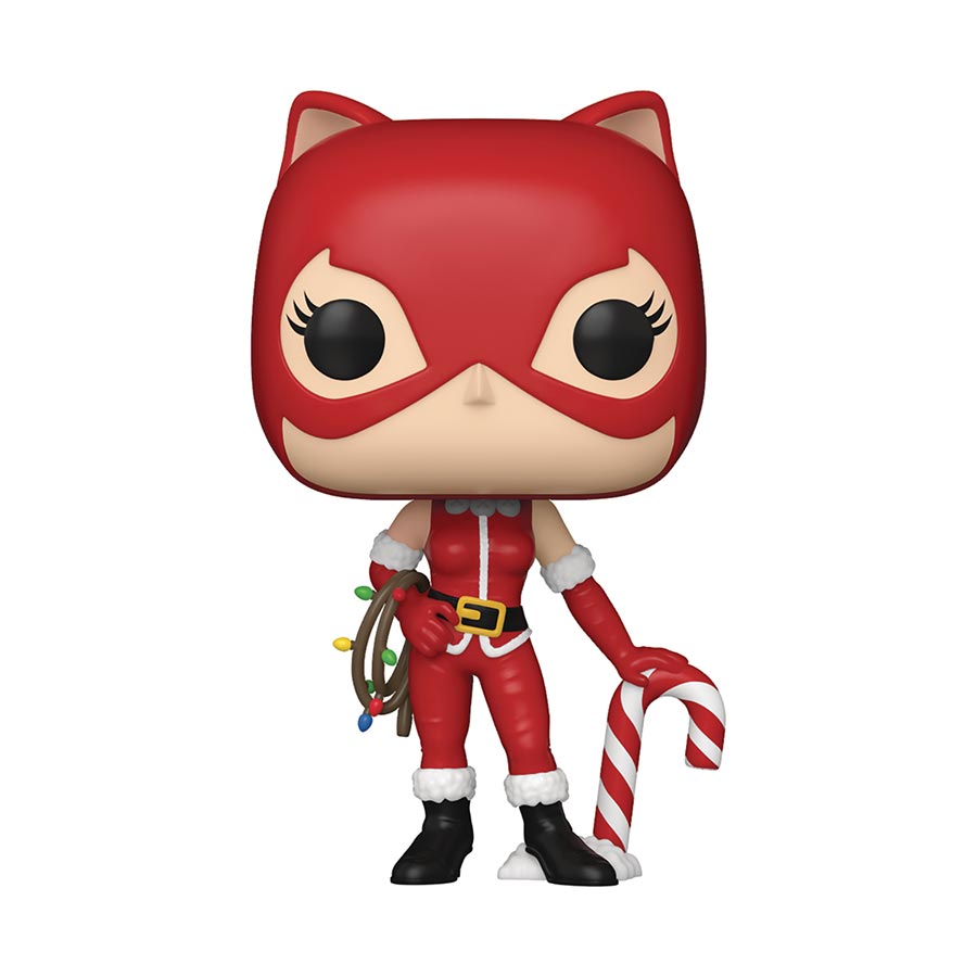 POP Heroes DC Comics Holiday 2024 Catwoman Vinyl Figure