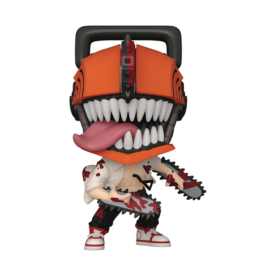 POP Animation Chainsaw Man Chainsaw Man Chase Vinyl Figure