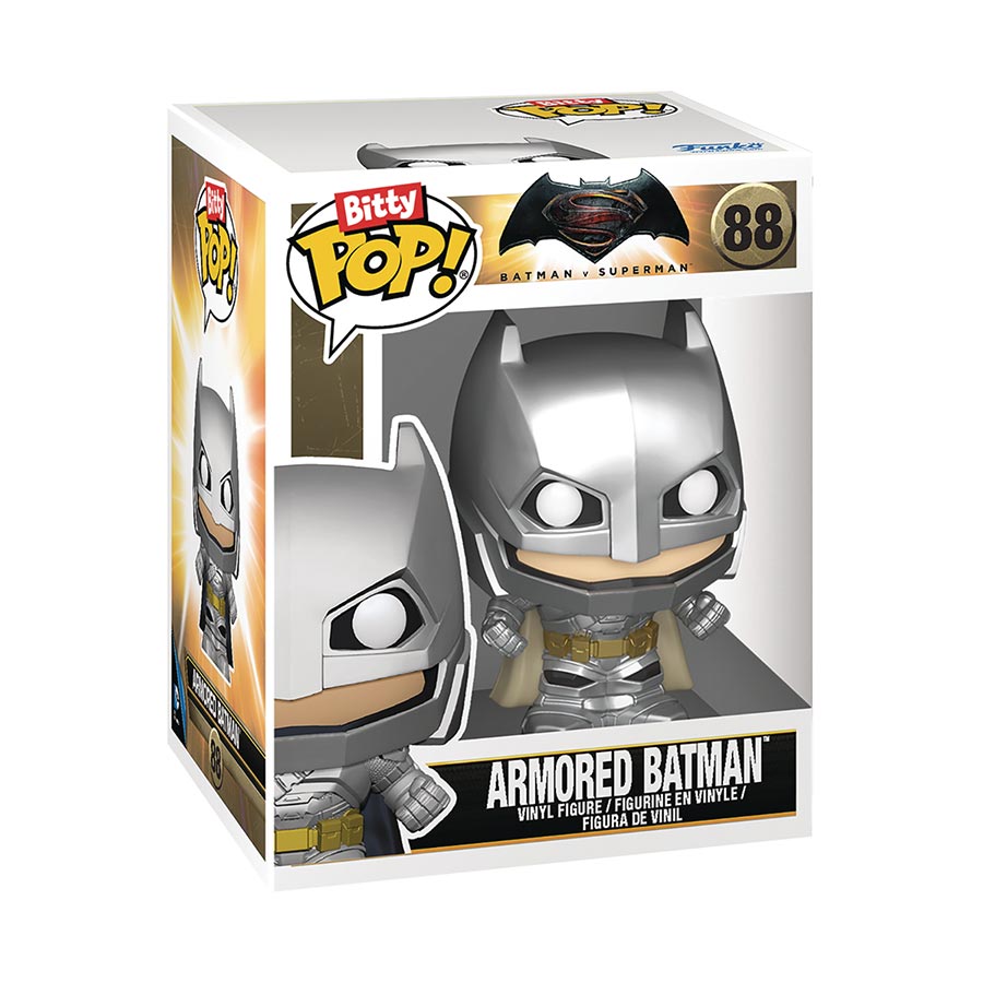Bitty POP Ride DC Comics Batman With Batmobile Vinyl Figure
