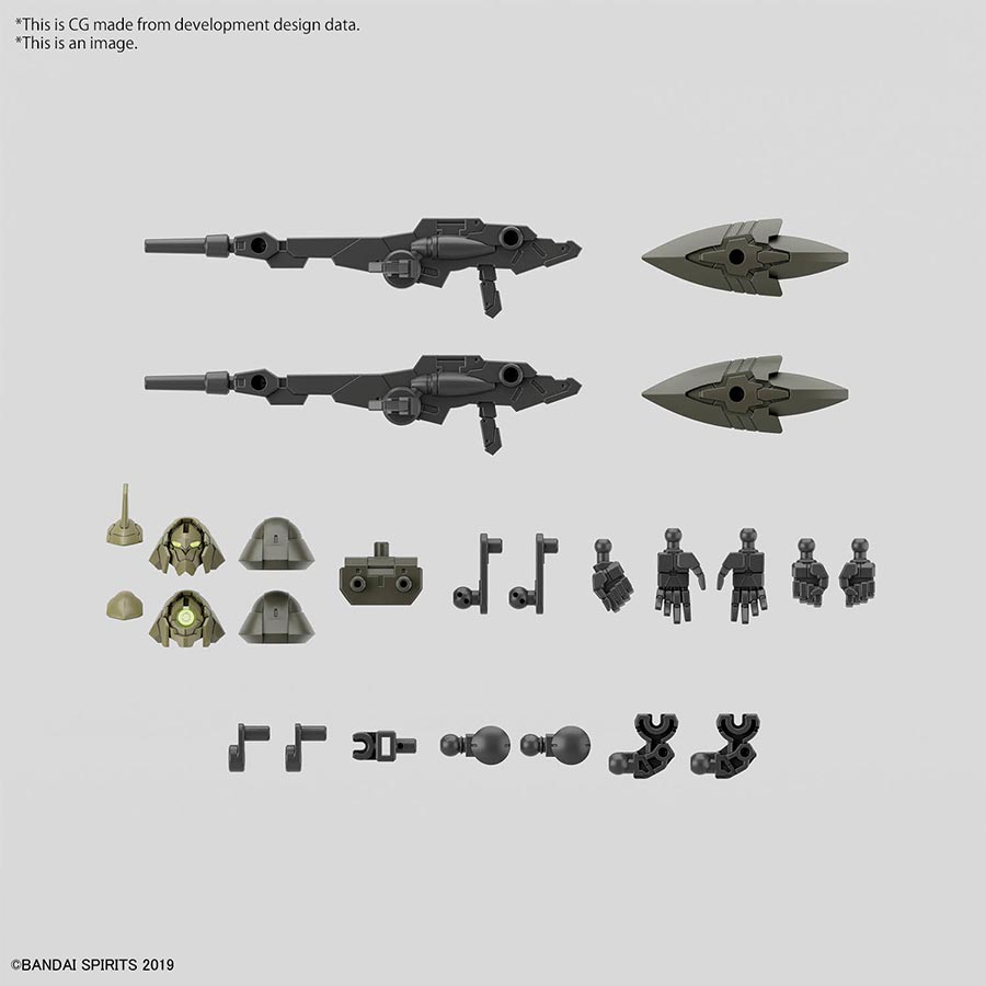 30 Minutes Missions 1/144 Kit #63 bEXM-21 Verdenova (Green)