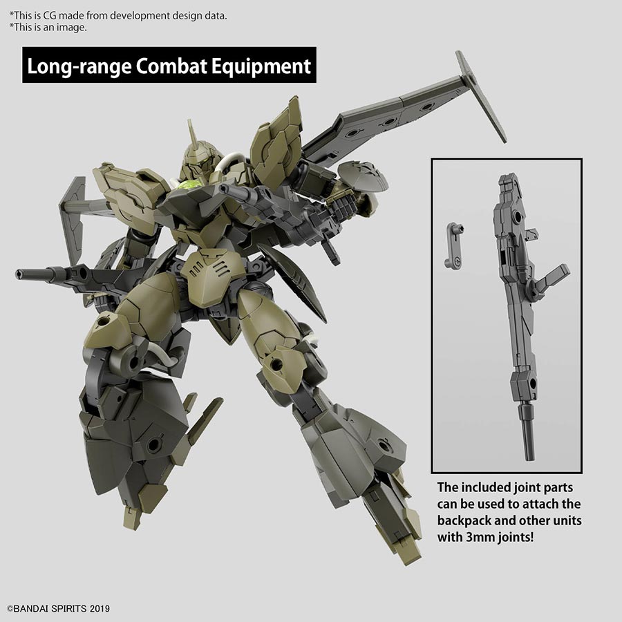 30 Minutes Missions 1/144 Kit #63 bEXM-21 Verdenova (Green)