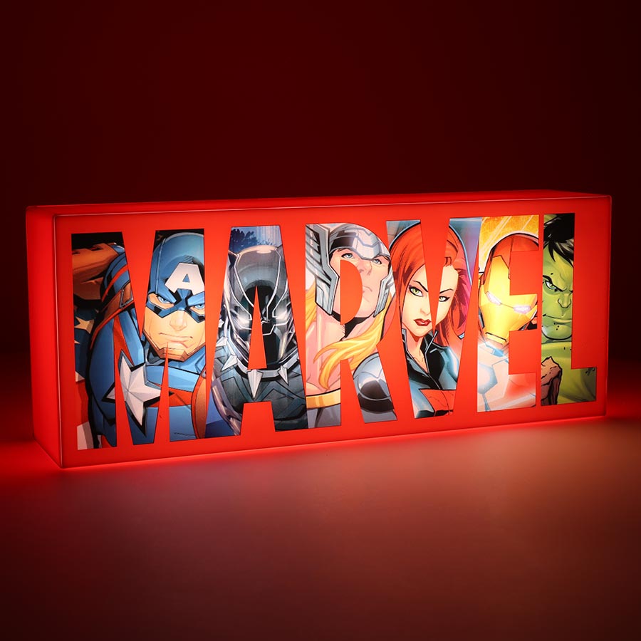 Avengers Logo Light