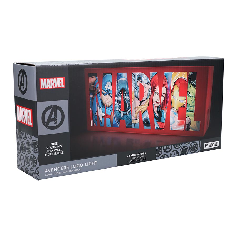 Avengers Logo Light