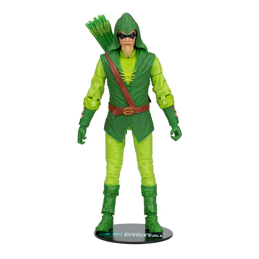 DC Multiverse Digital 7-Inch Action Figure Wave 2 - Green Arrow (Longbow Hunter)