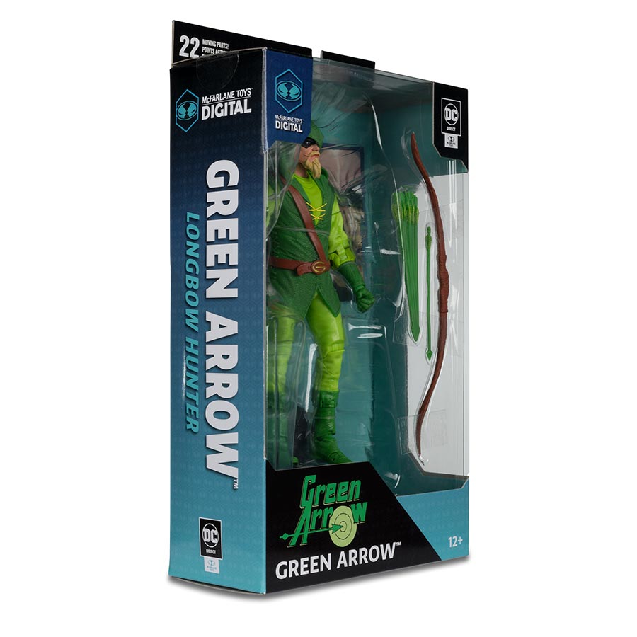 DC Multiverse Digital 7-Inch Action Figure Wave 2 - Green Arrow (Longbow Hunter)