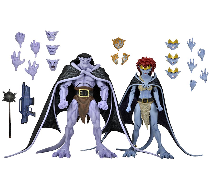 Gargoyles Ultimate Goliath & Demona 2-Pack 7-Inch Action Figure