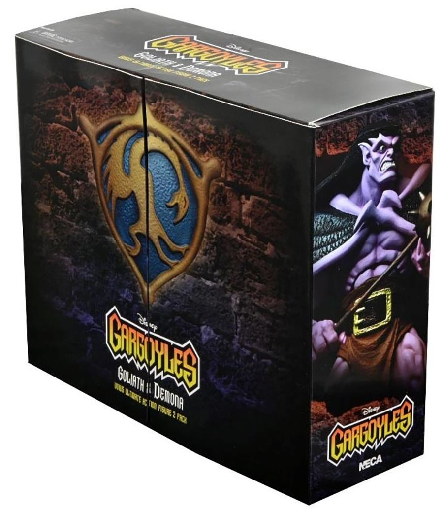 Gargoyles Ultimate Goliath & Demona 2-Pack 7-Inch Action Figure