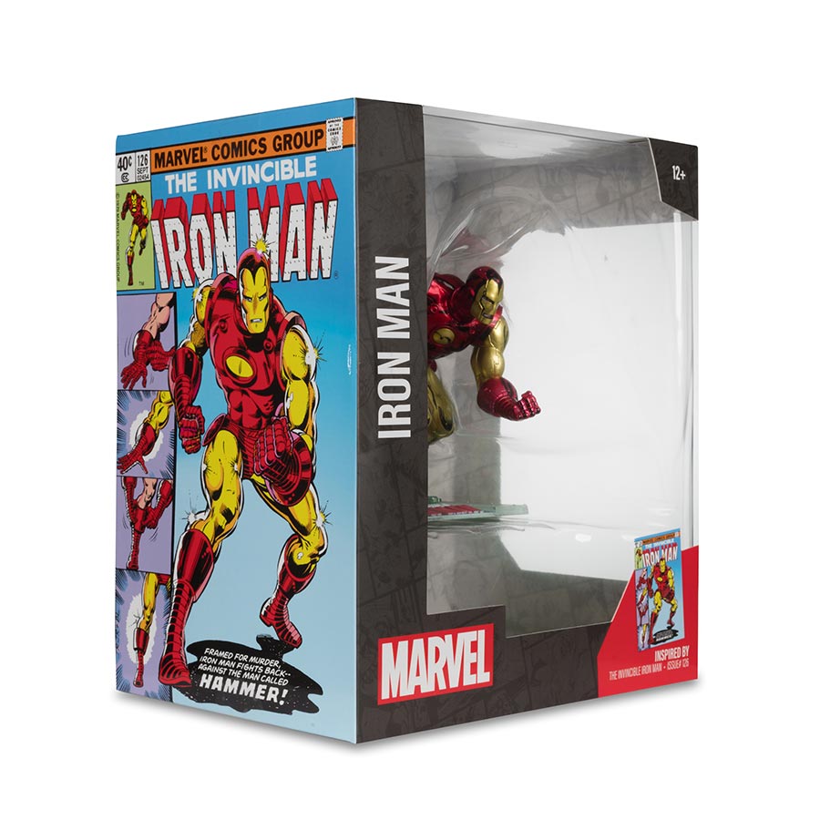 McFarlane Marvel Wave 1 Iron Man 126 1/10 Scale Figurine