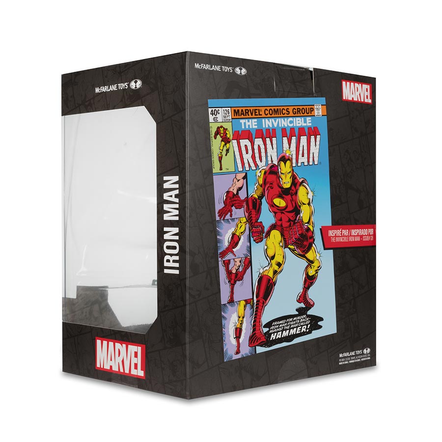 McFarlane Marvel Wave 1 Iron Man 126 1/10 Scale Figurine