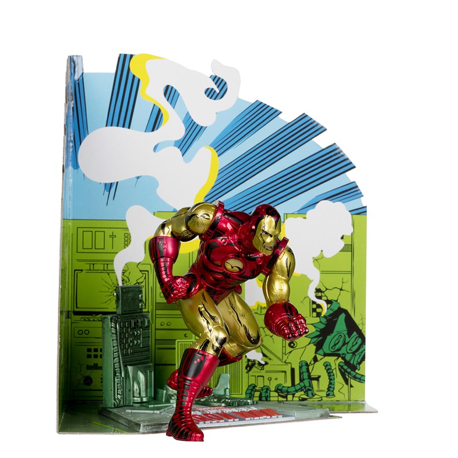 McFarlane Marvel Wave 1 Iron Man 126 1/10 Scale Figurine