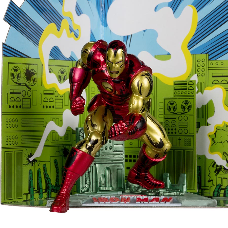 McFarlane Marvel Wave 1 Iron Man 126 1/10 Scale Figurine